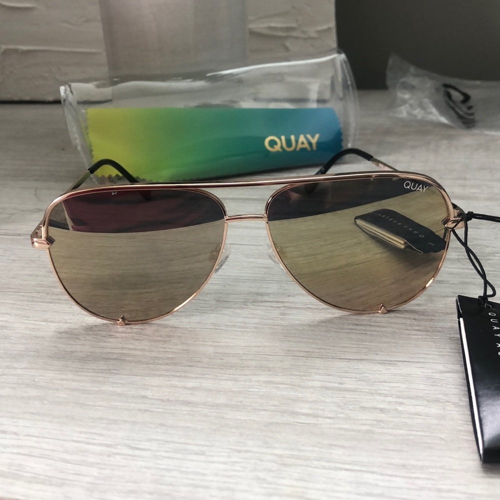 Brand New Quay High Key Sunglasses (polarized)